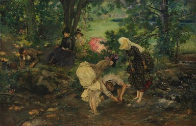 Gesellschaft auf dem Land von Vojtech 1854 1925 Hynais